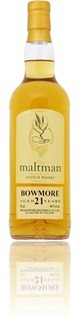 Bowmore 21 years - The Maltman