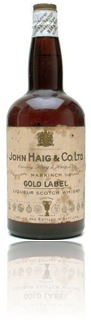 Haig Gold label (late George V) 1940's