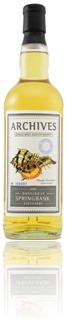 Springbank 1996 - Archives cask #550