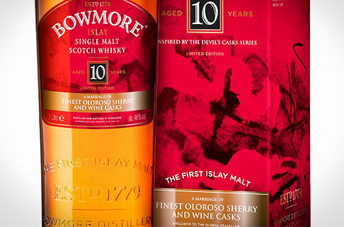 Bowmore 10 Year Old - Oloroso and Wine casks