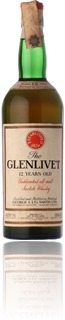 Glenlivet 12 Years - Baretto Import 1970s