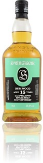 Springbank Rum Wood 15 Years