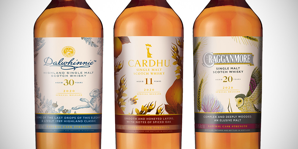 Special Releases 2020: Cardhu / Cragganmore / Dalwhinnie