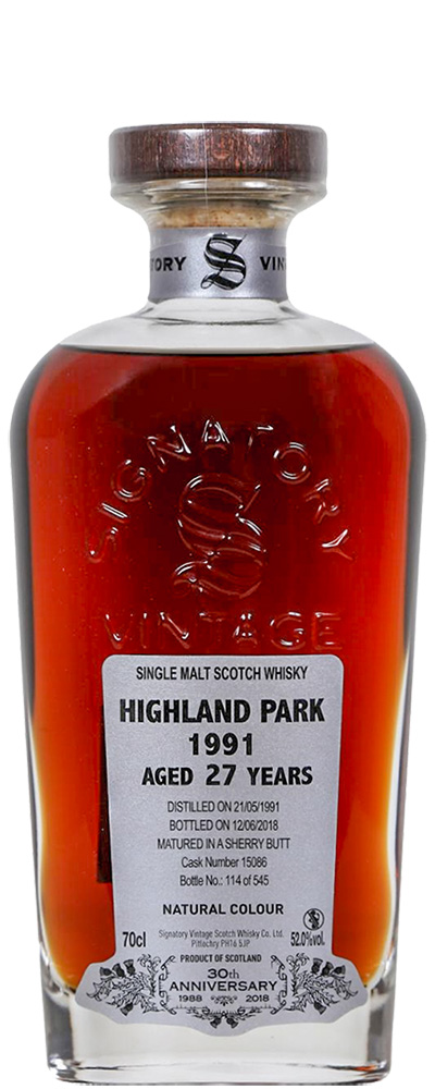 Highland Park 1991 (Signatory 30th Anniversary)