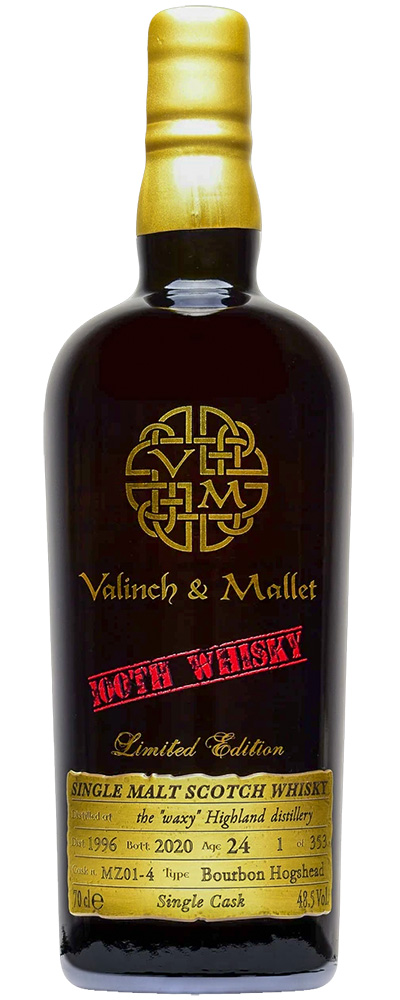 Waxy Highland Malt 1996 (Valinch & Mallet)