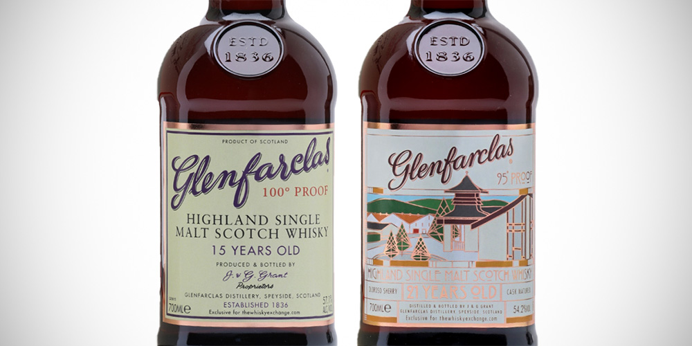 Glenfarclas 15 Years / Glenfarclas 21 Years - Whisky Exchange