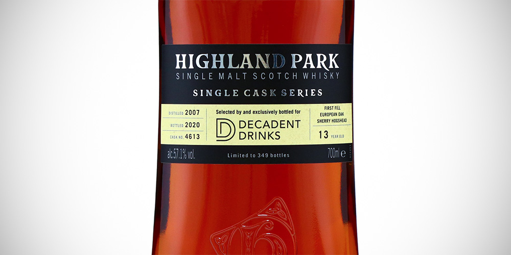 Highland Park 2007 - Decadent Drinks