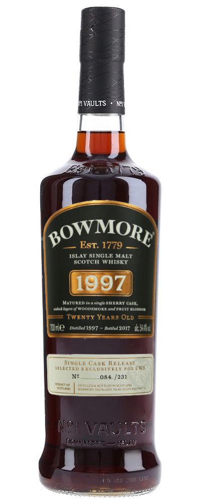 Bowmore 1997 (single sherry cask for CWS)