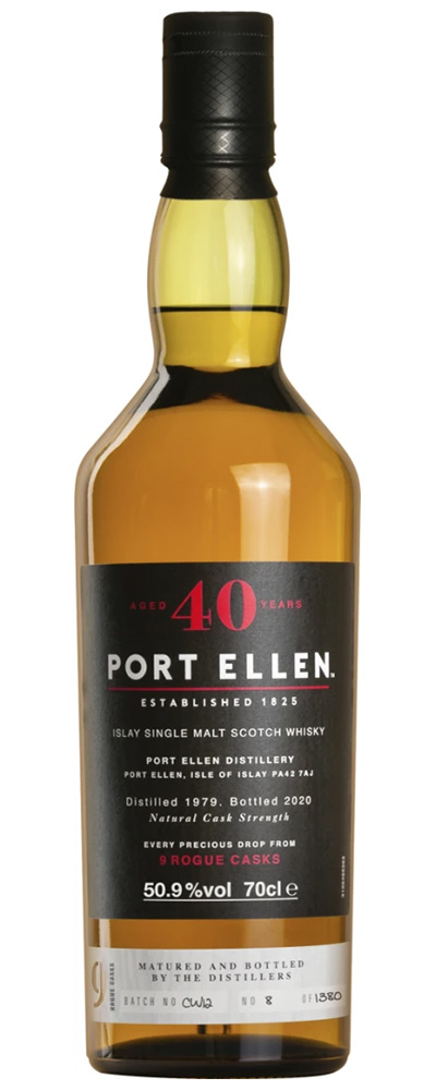 Port Ellen 40 Year Old ‘9 Rogue Casks’