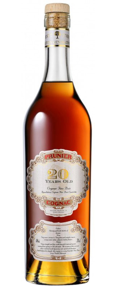 Prunier cognac: 20 Years / 40 Years / 1979 / 1977 / 1975 / 1967 (Wine4You)