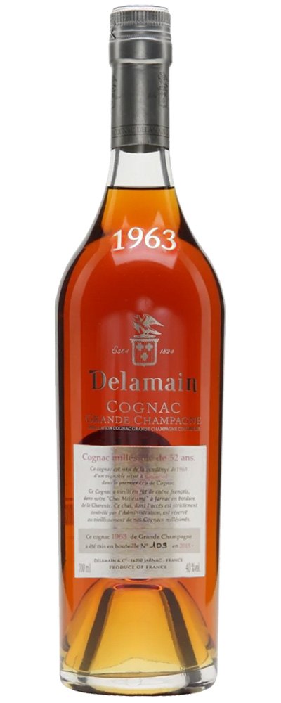 7 Cognacs: Delamain, Vallein Tercinier, Pasquet, Grosperrin, Laurichesse