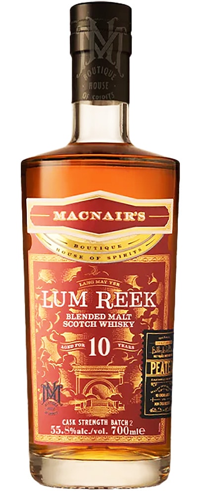 MacNair’s Lum Reek 10 Years Cask Strength