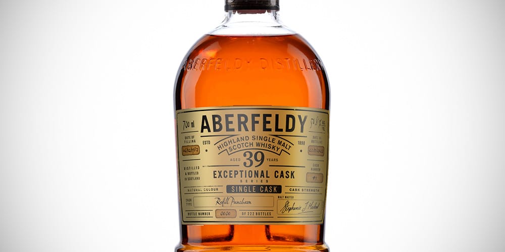 Aberfeldy 39 Years 1983 Exceptional Cask